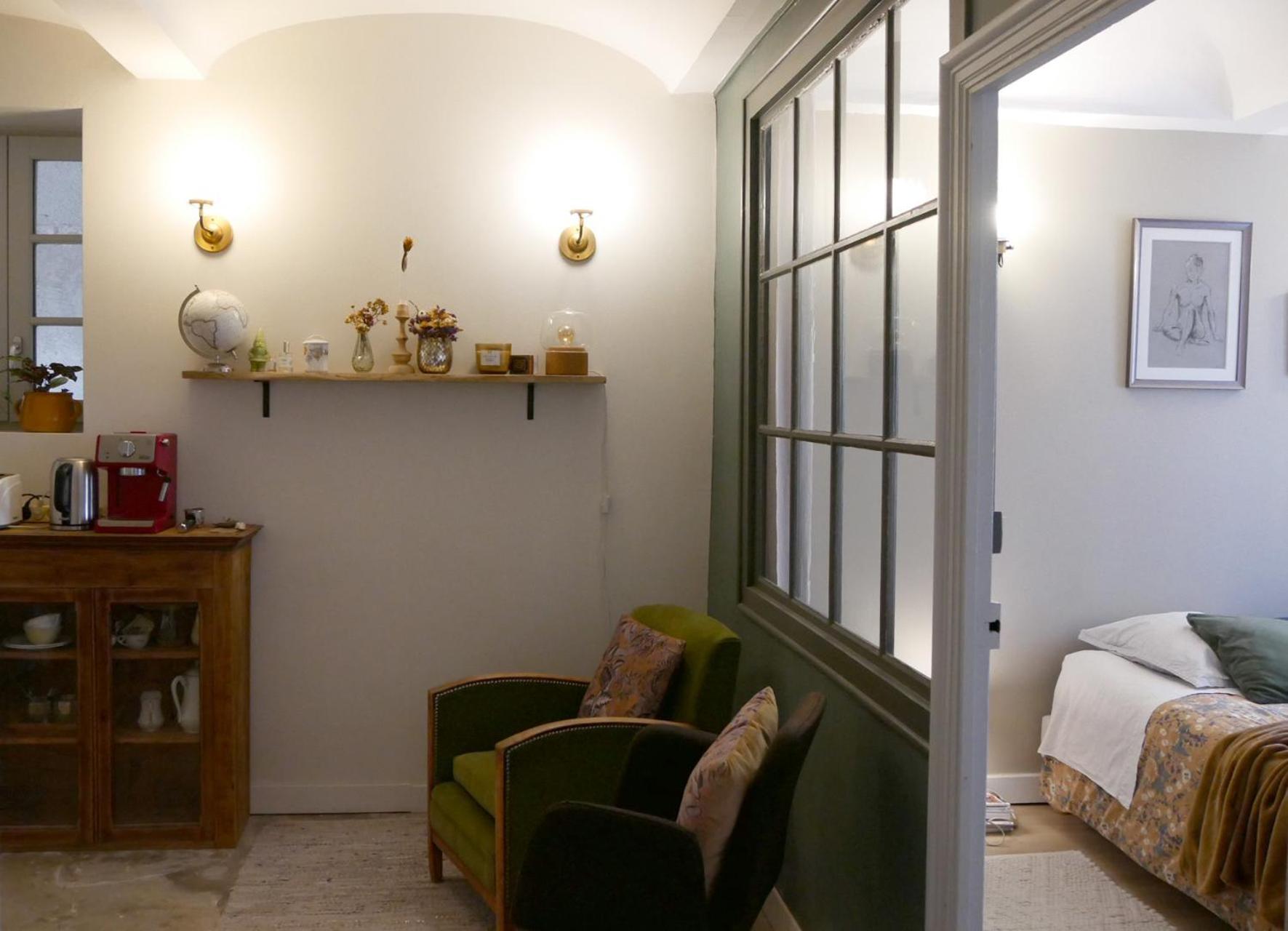 Charmante Suite Independante En Maison De Village โลริออล-ซูร์-โดรม ภายนอก รูปภาพ